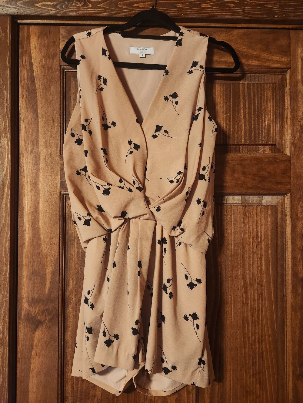 Thakoon Floral Twist Front Romper